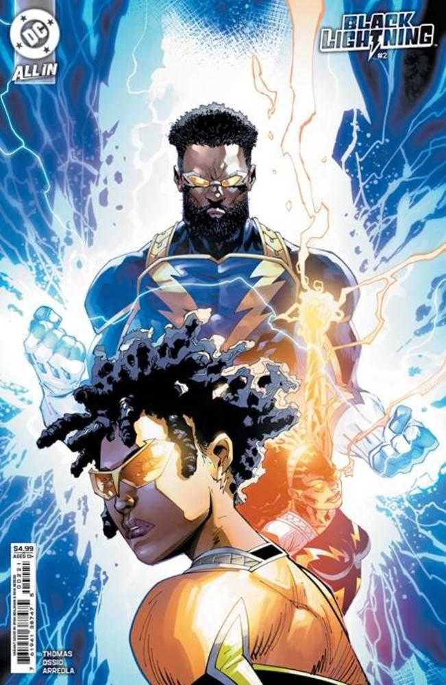 Black Lightning #2 Cover B Ryan Benjamin Card Stock Variant