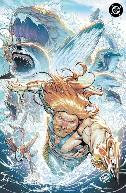 Aquaman #1 Cover D Brad Walker Deep Sea Spot Gloss Foil Variant