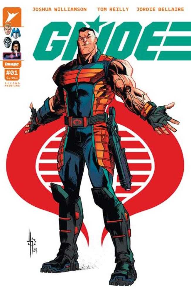 G.I. Joe #1 2nd Print Cover B Jason Howard Cobra Variant