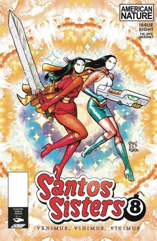 Santos Sisters #8 Cover B Tie Dye (Mature)