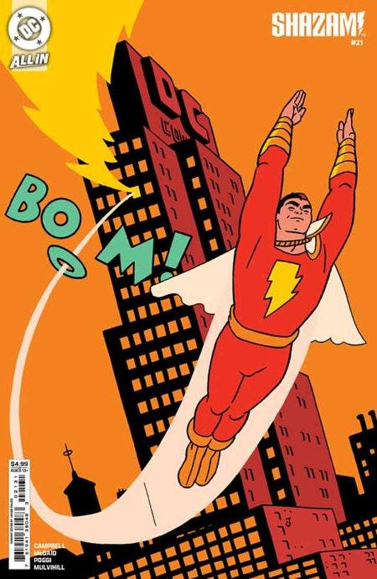 Shazam #21 Cover C Javier Pulido Card Stock Variant