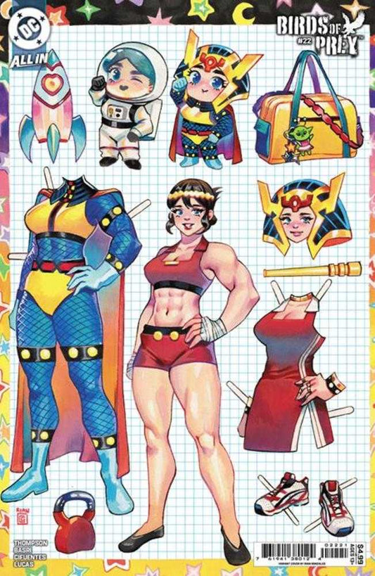 Birds Of Prey #22 Cover B Rian Gonzales Card Stock Variant