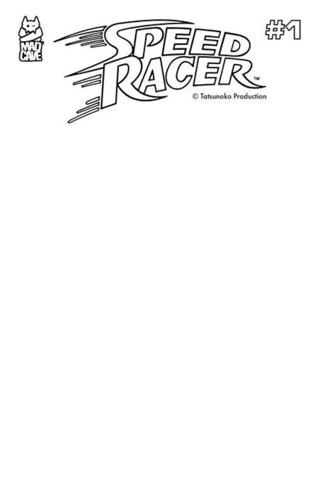 Speed Racer #1 Cover F Blank Variant