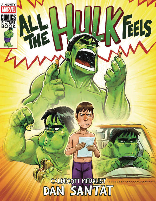 All The Hulk Feels Mighty Marvel Comic Picture Book