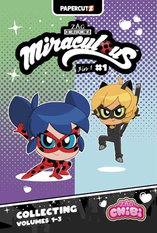 Miraculous Ladybug Chibi 3 In 1 TPB Volume 01