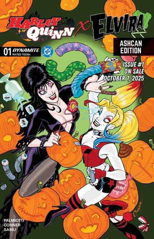 Harley Quinn X Elvira #1 Ashcan Promo
