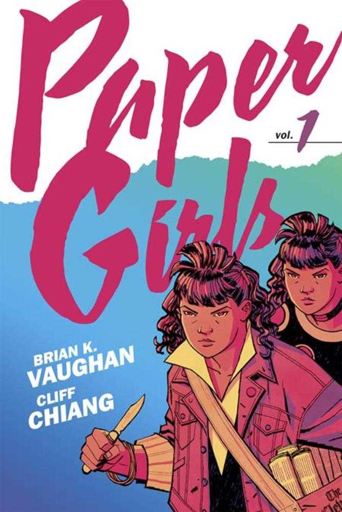 Paper Girls Backpack Edition TPB Volume 01 Cliff Chiang Cover