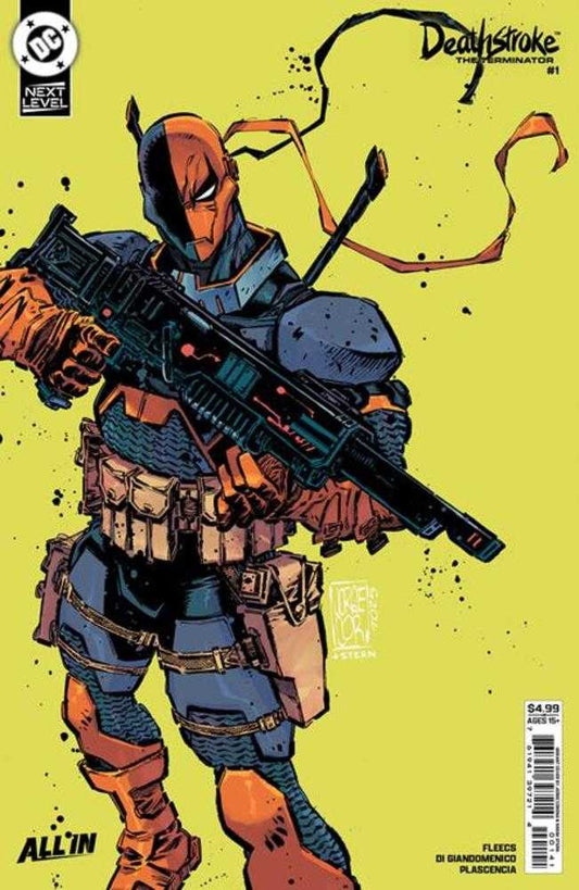 [SIGNED] Deathstroke The Terminator #1 Cover D Jorge Corona Next Level Card Stock Variant