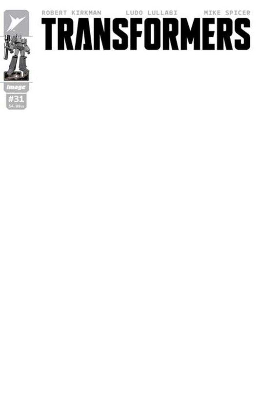 Transformers #31 Cover G Blank Sketch Variant