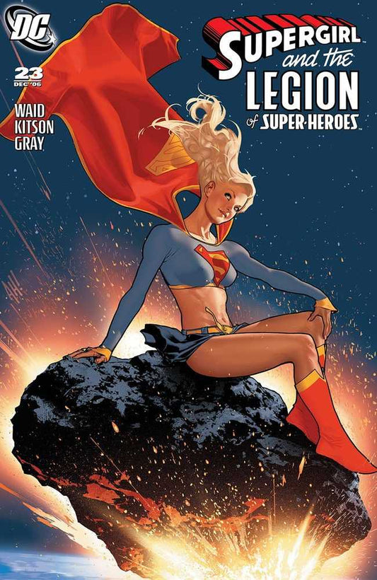 Supergirl And The Legion Of Super Heroes #23 [ FOIL ] Facsimile Edition Cover C Adam Hughes Variant