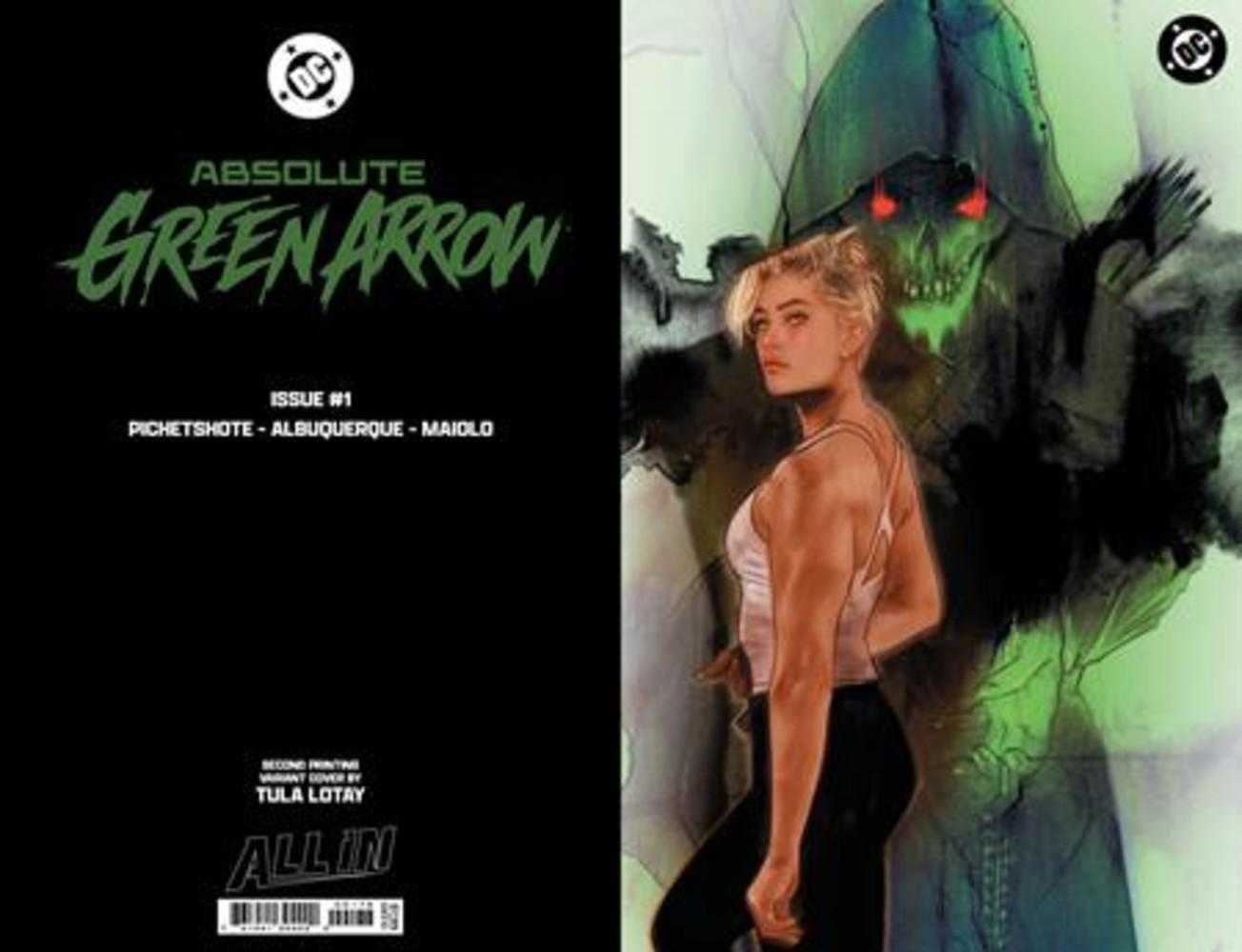 Absolute Green Arrow #1 (Of 6) [ FOIL ] 2nd Print Cover C Tula Lotay Variant