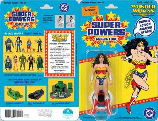 Wonder Woman #72 Facsimile Edition Cover B Jason Geyer & Alex Saviuk Wonder Woman Super Powers Card Stock Variant