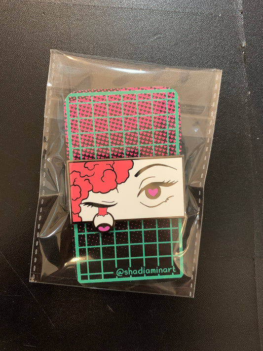 Zombie Enamel Pin