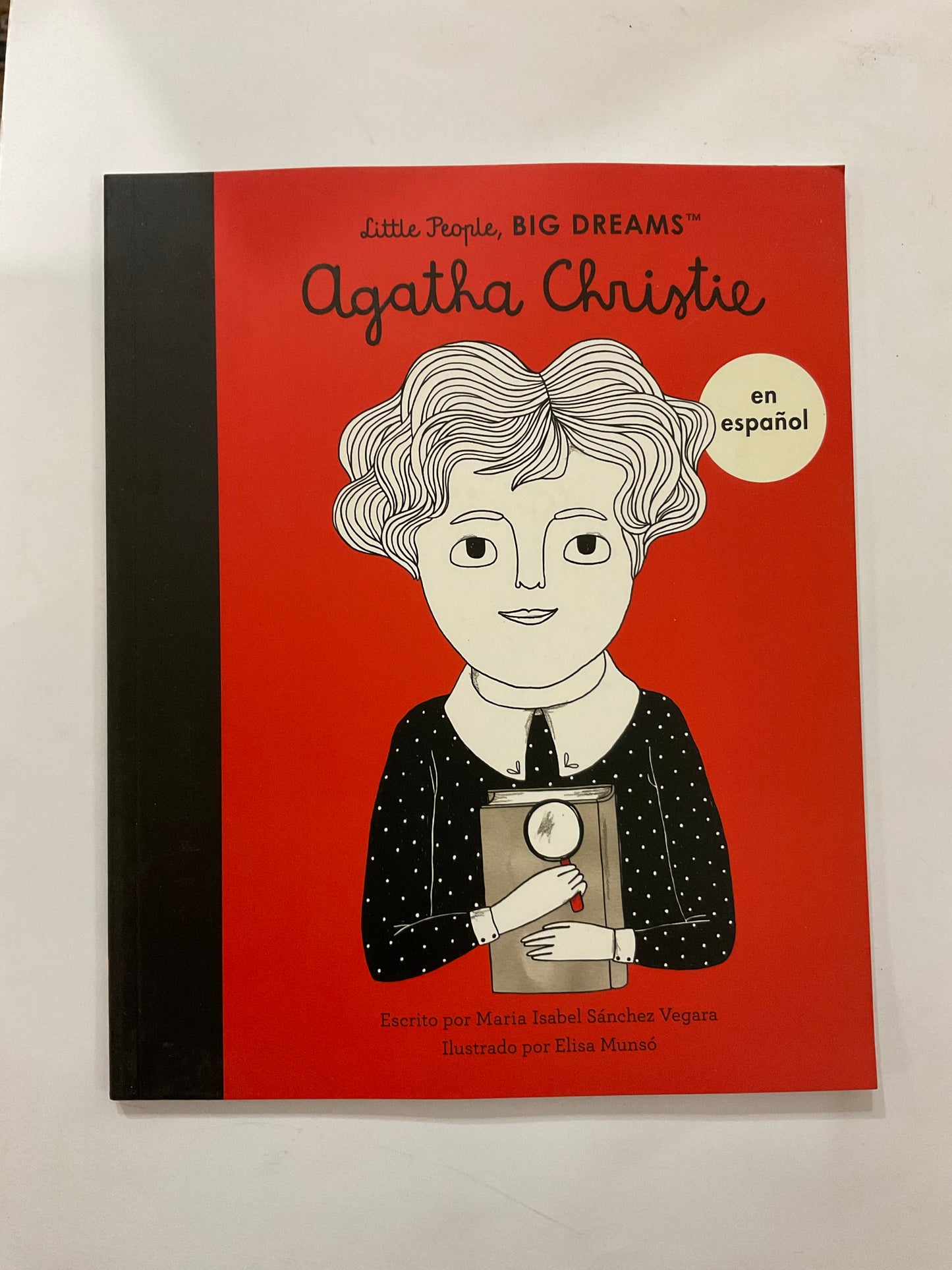 Little People, Big Dreams Agatha Christie (Spanish)