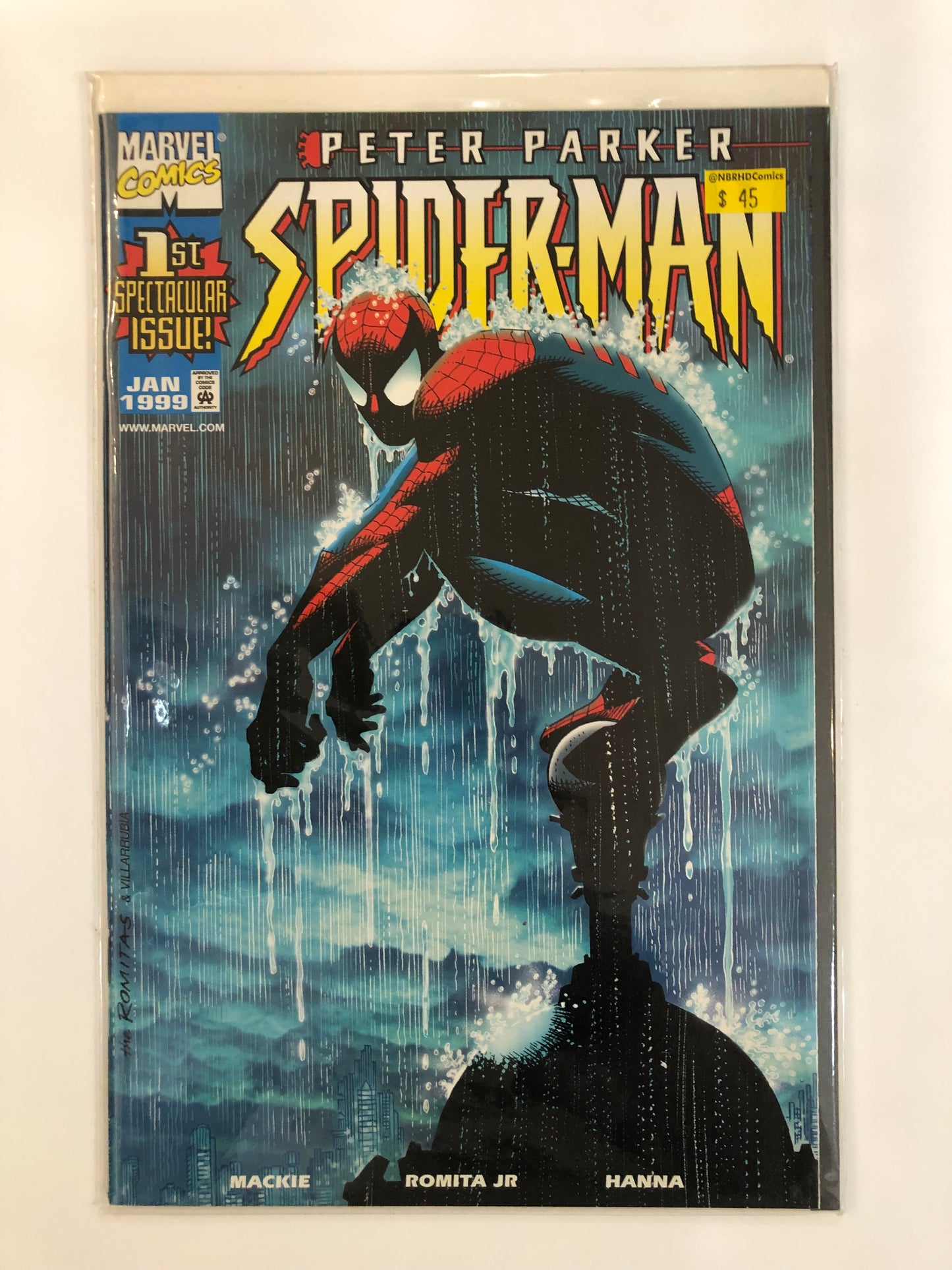 Peter Parker Spider-Man #1 1999 Dynamic Forces Variant