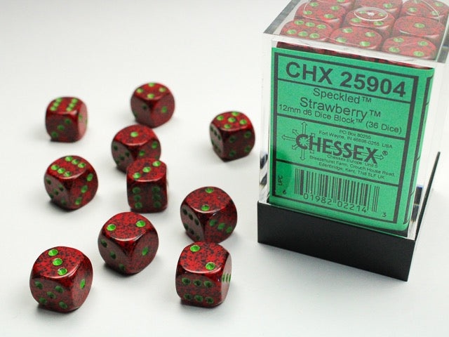 Chessex Dice - Speckled Strawberry