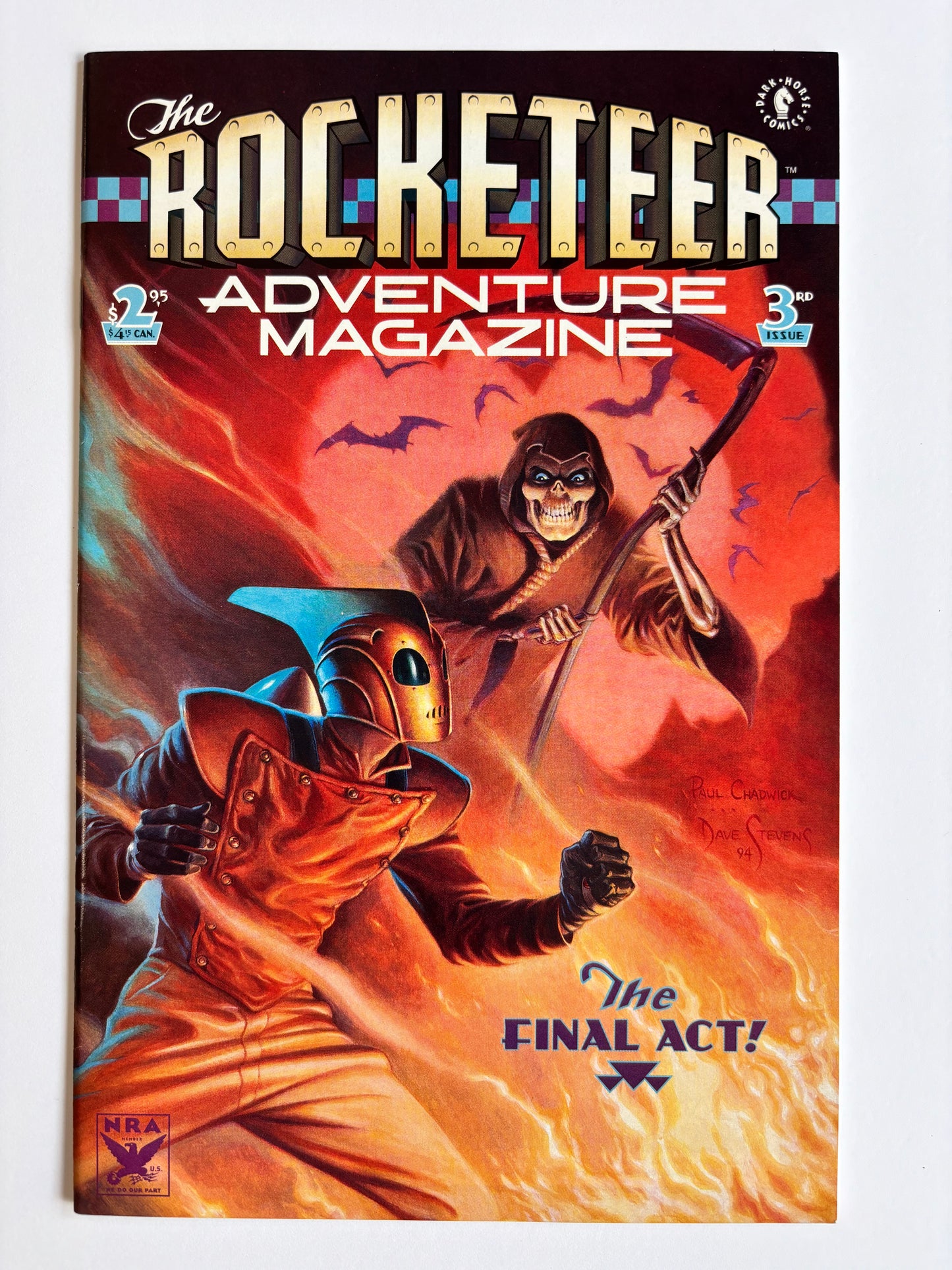 Rocketeer Adventure Magazine (1988) #1-3 Complete Set