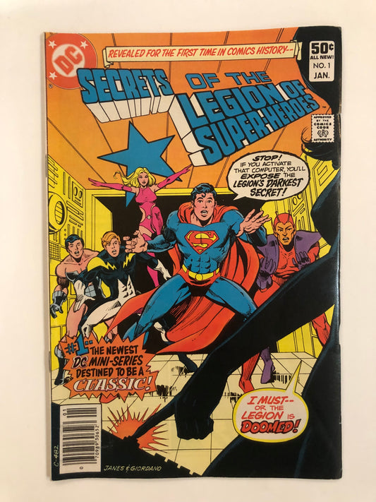 Secrets of the Legion of Super-Heroes Set #1-3
