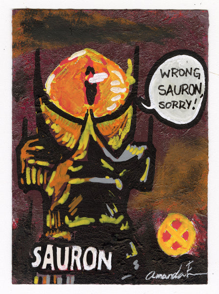 Secret Rare Trading Card Group Show Original Art