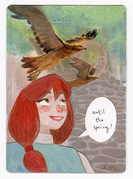 Secret Rare Trading Card Group Show Original Art