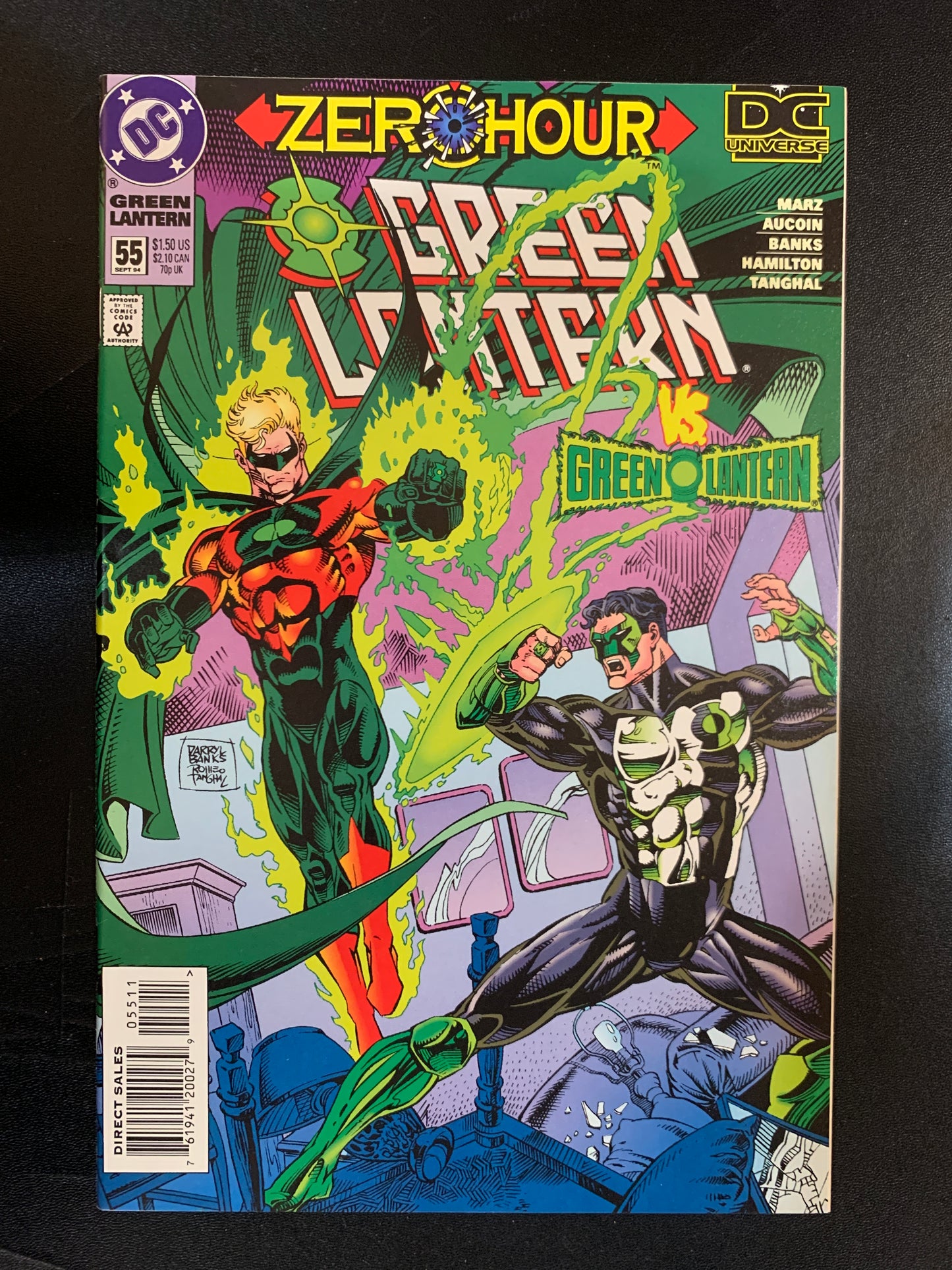 Green Lantern #55 — DCU LOGO RARE