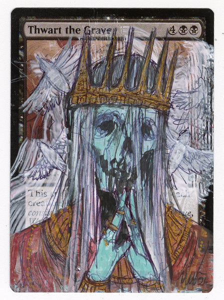 Secret Rare Trading Card Group Show Original Art