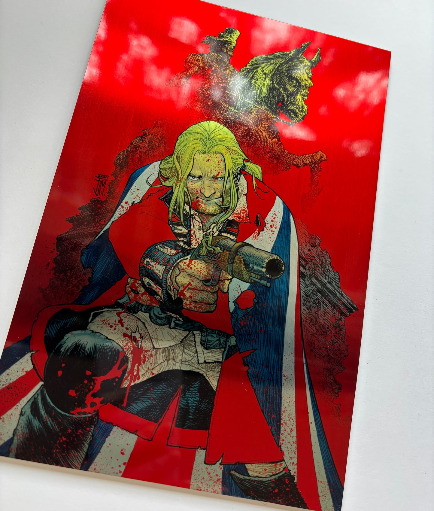 Redcoat (2024 Series) #1 Third Print, Exclusive Megacon Metal Variant
