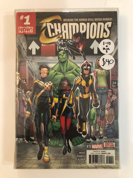 Champions (2016) Set #1-13