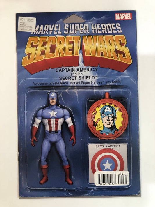 Secret Wars #4 Cvr D Action Figure Variant