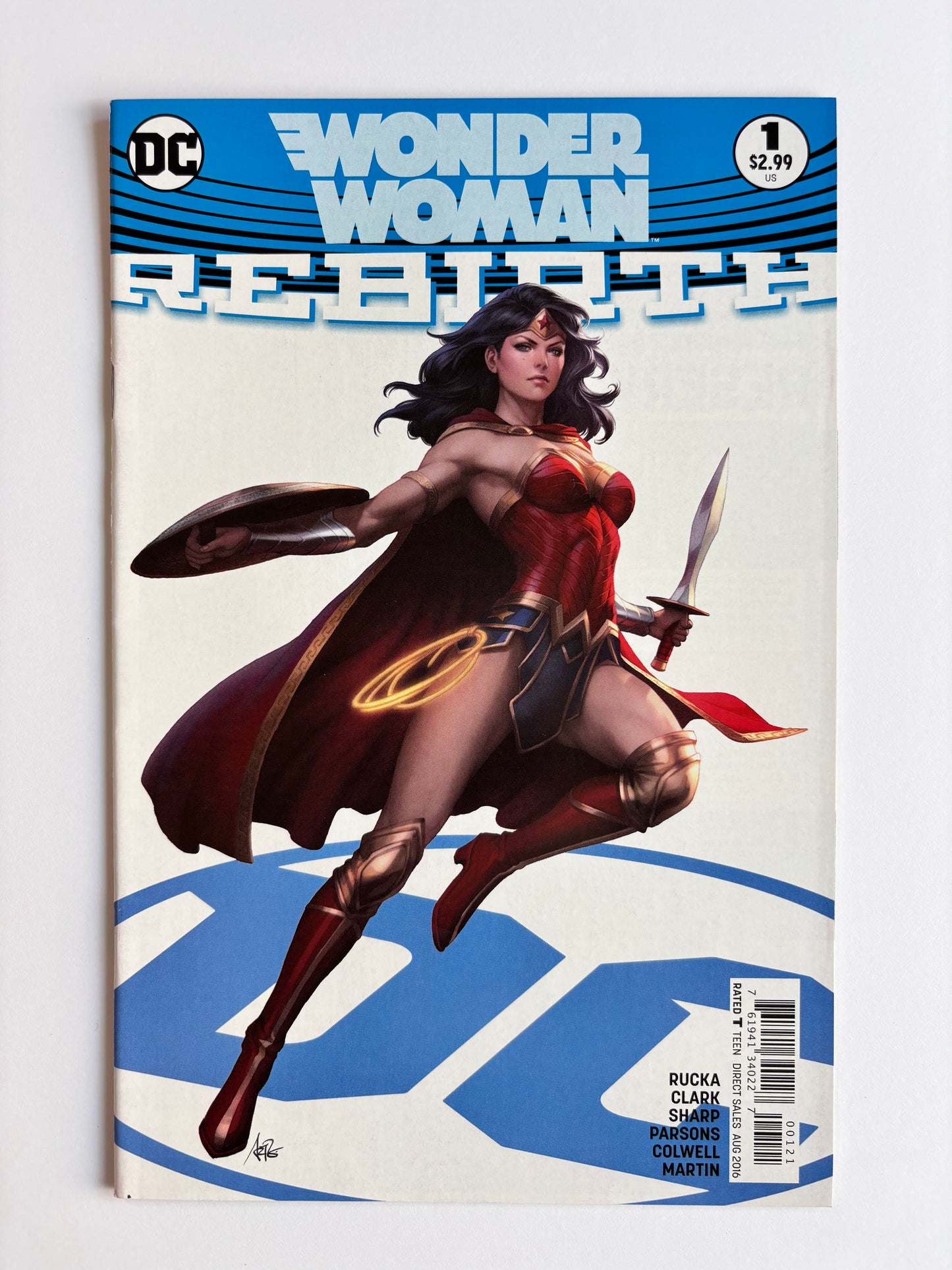 Wonder Woman Rebirth (2016) #1 Cover B