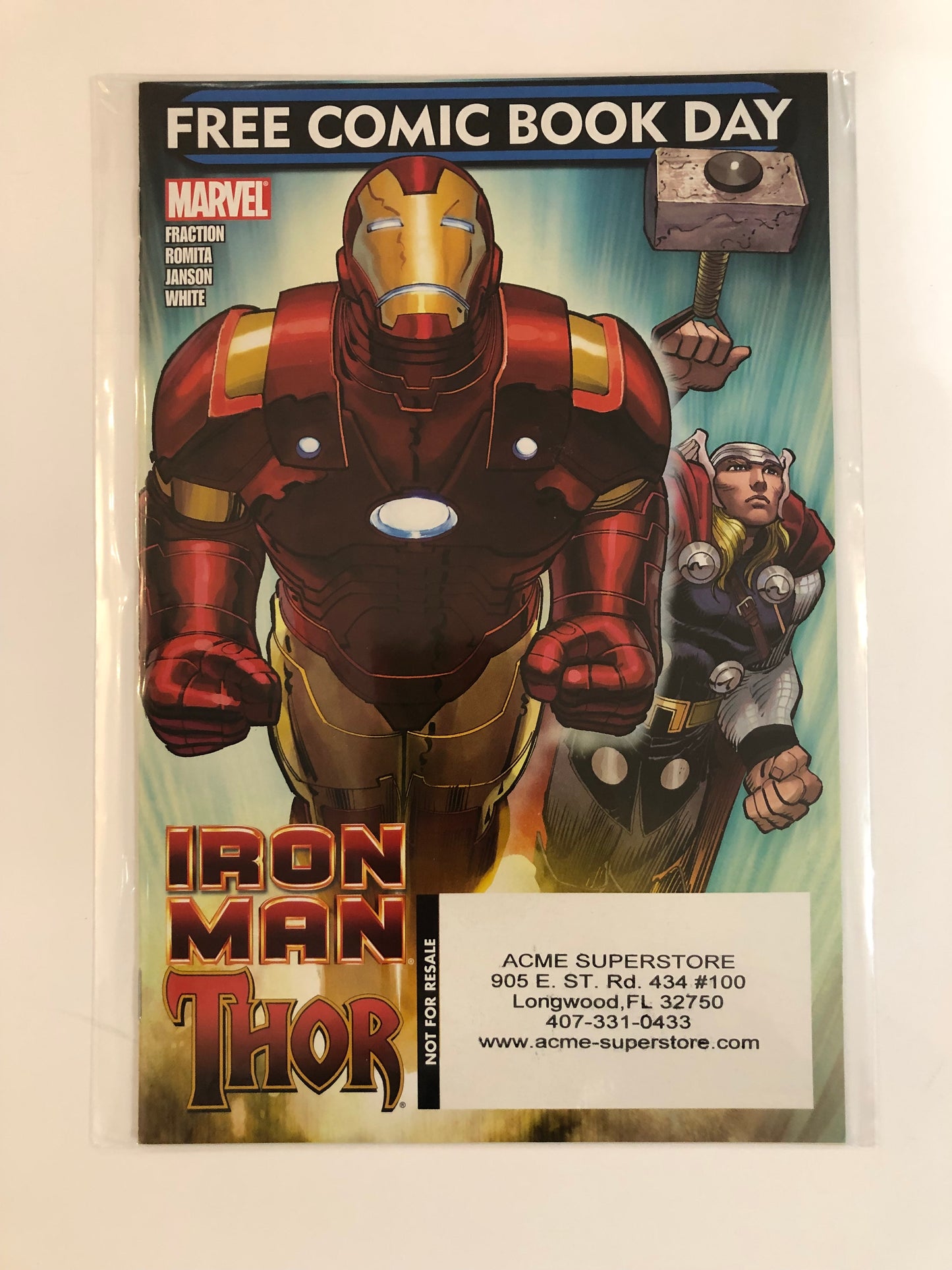 Iron Man & Thor #1-4 + FCBD Book (Complete)