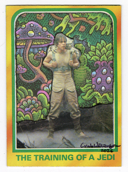 Secret Rare Trading Card Group Show Original Art