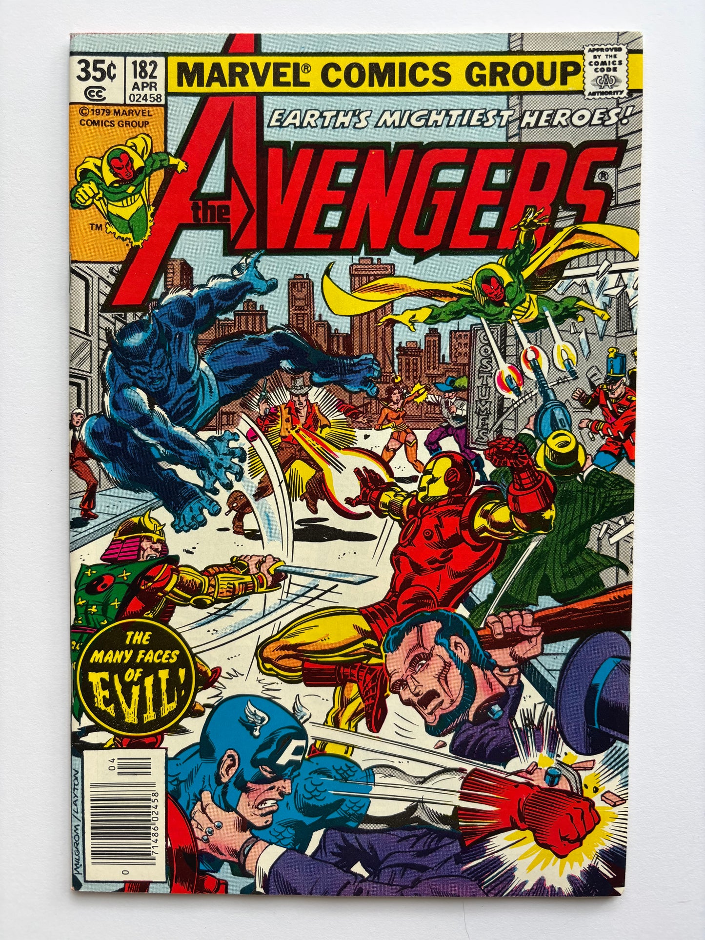 Avengers (1963 Series) #182
