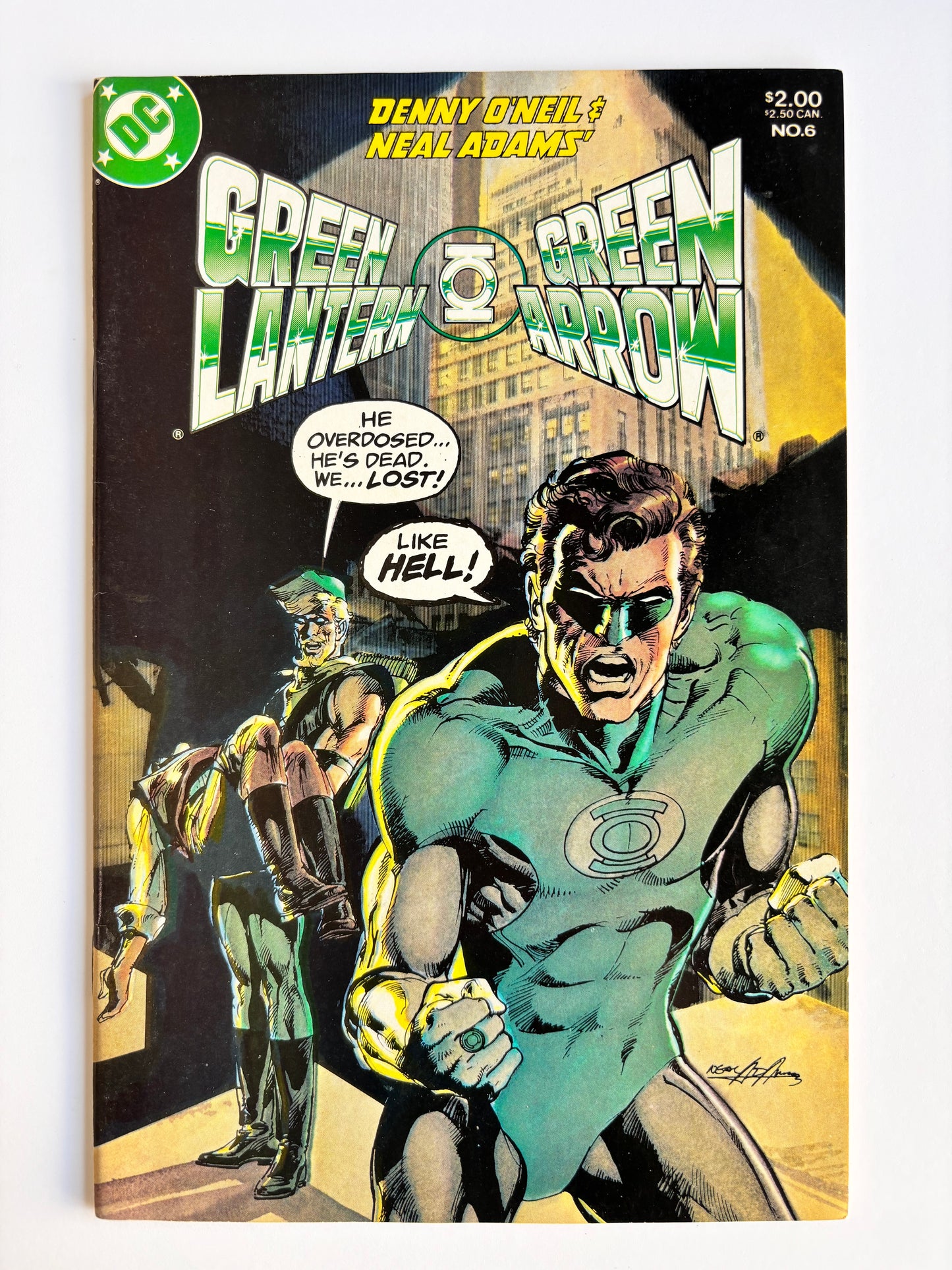 Green Lantern Green Arrow (1983) #6