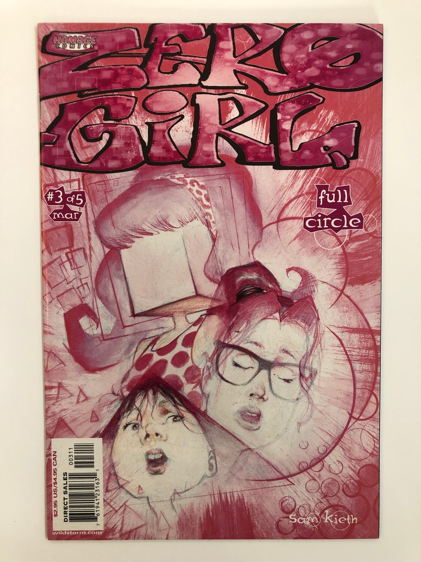 Zero Girl Full Circle (2003) #1-5 Complete Set
