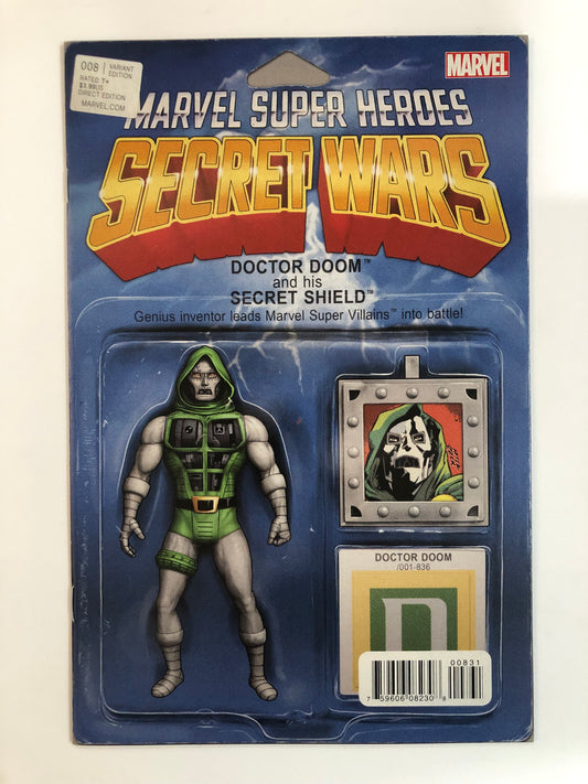 Secret Wars #8 Cvr E Action Figure Variant