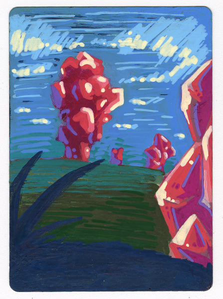 Secret Rare Trading Card Group Show Original Art
