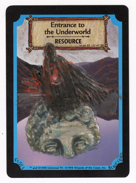 Secret Rare Trading Card Group Show Original Art