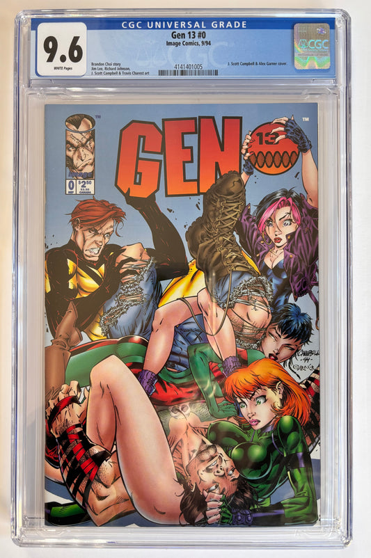 Gen 13 (1994) #0 CGC Graded 9.6