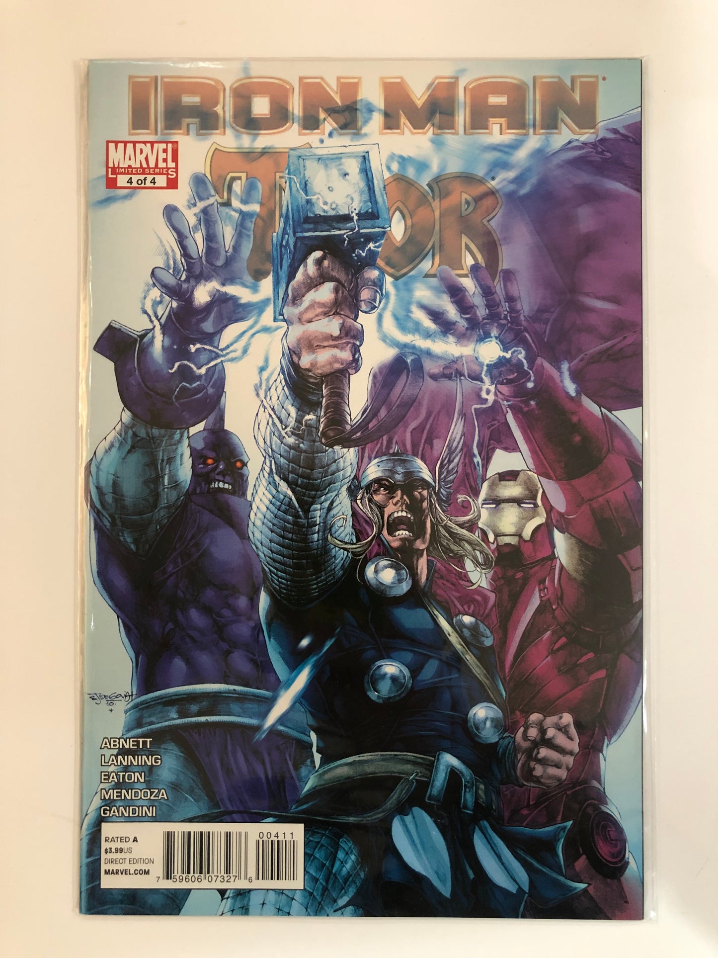 Iron Man & Thor #1-4 + FCBD Book (Complete)