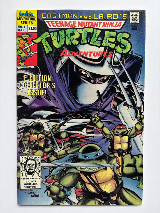 Teenage Mutant Ninja Turtles Adventures (1989 Series) #1 4th Printing