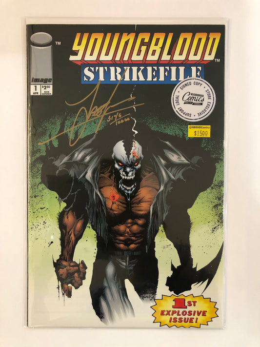 Youngblood Strikefile #1 Signed