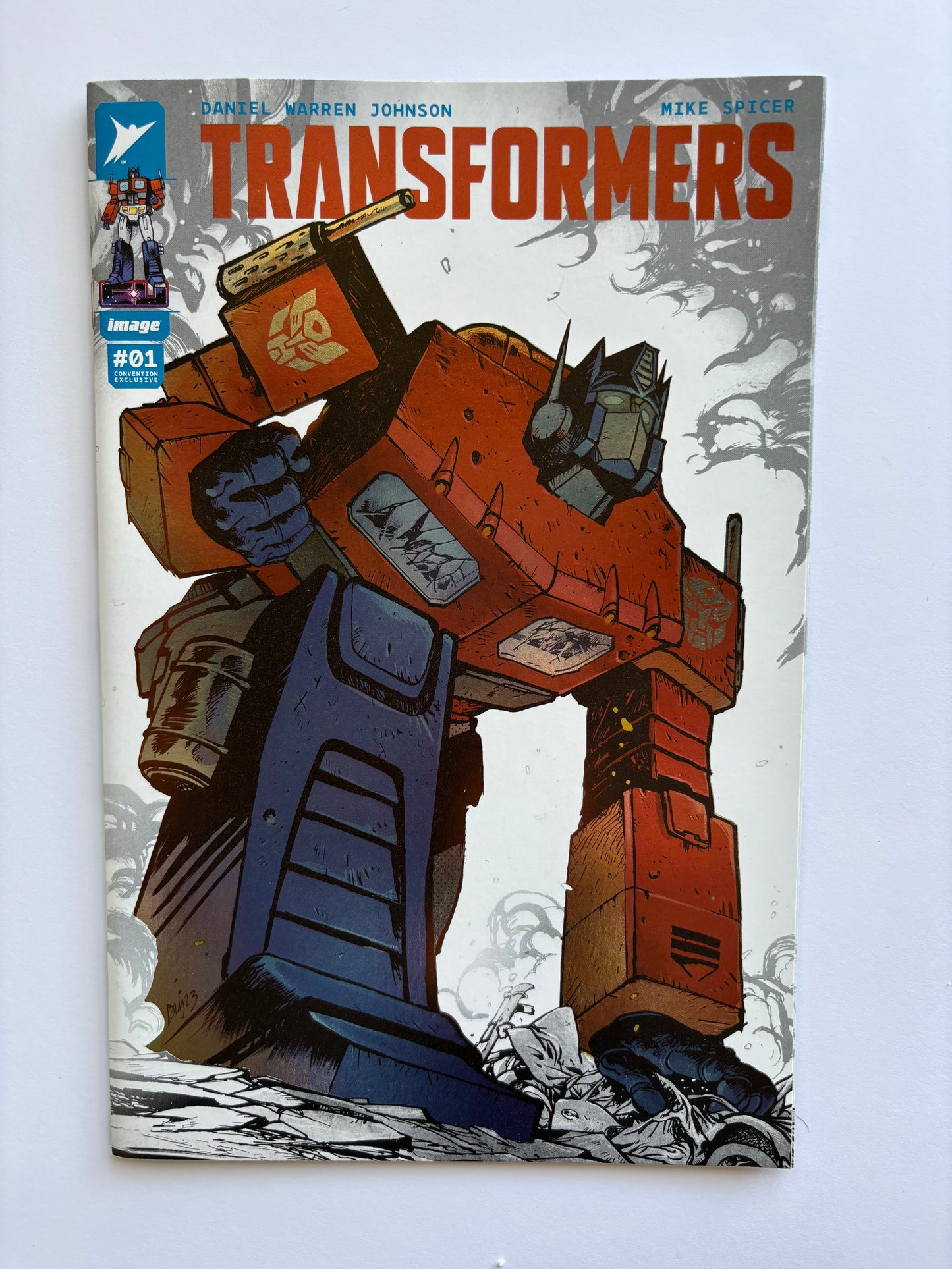 Transformers (2023) #1 Big Clutch Spot Foil Variant