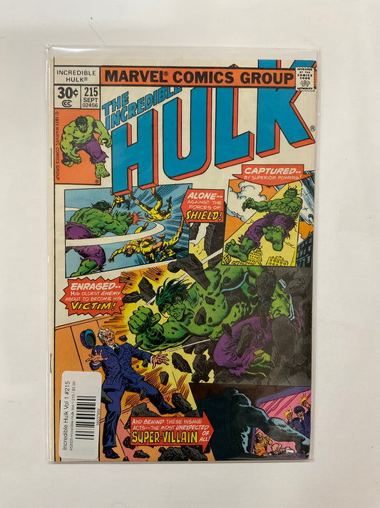 Incredible Hulk Vol 1 #215