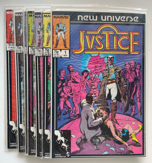 Jvstice #1-7 Set