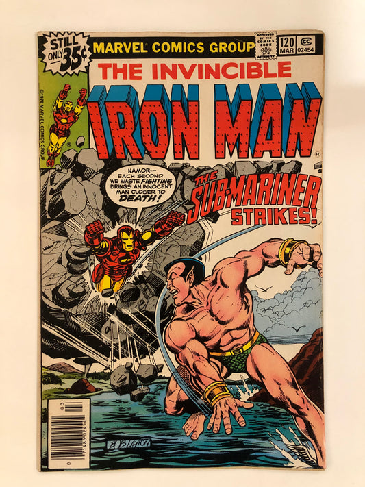 Invincible Iron Man #120