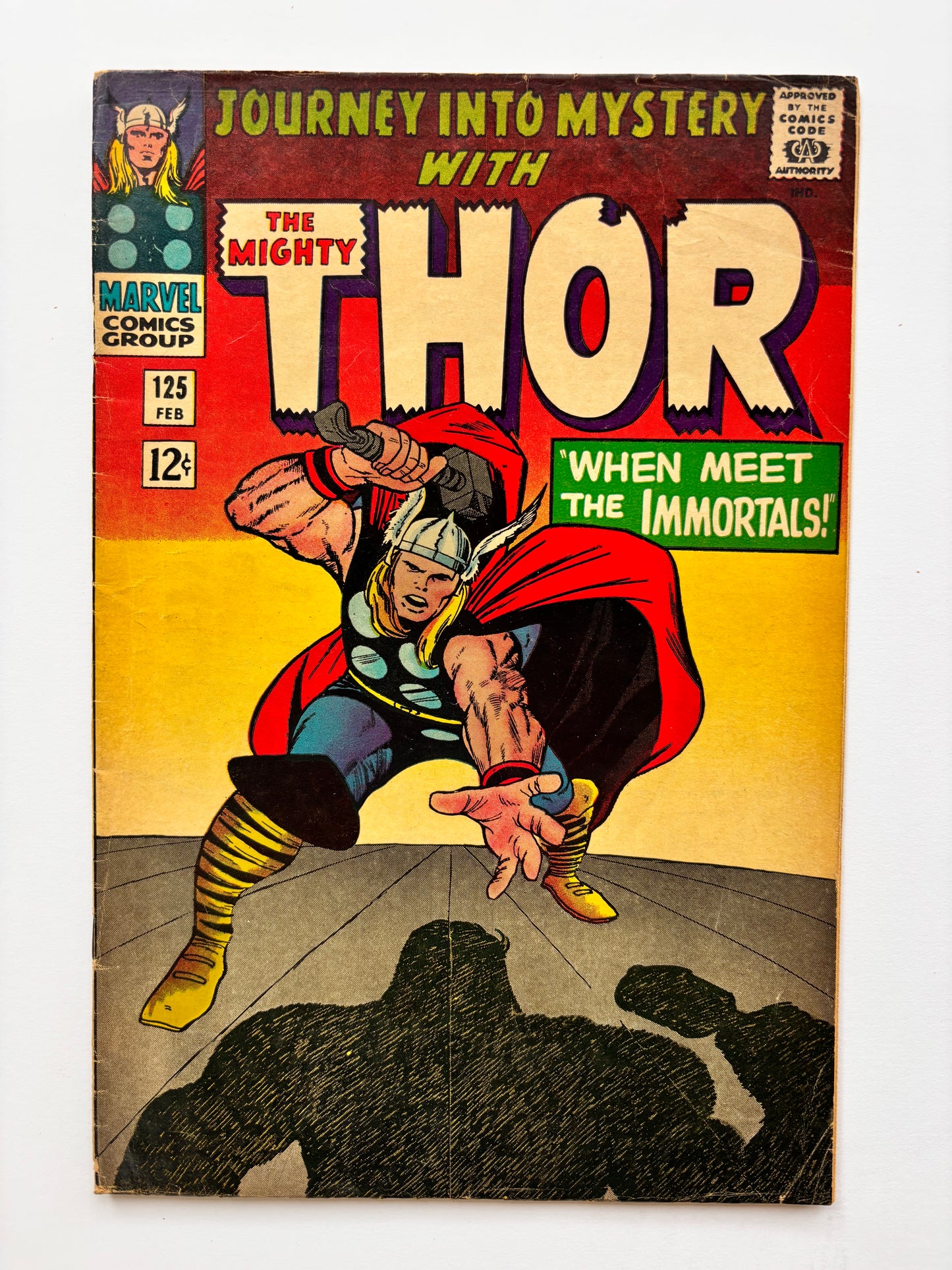 Thor (1962 Journey Into Mystery Series) #125