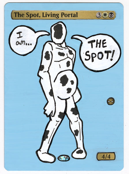 Secret Rare Trading Card Group Show Original Art