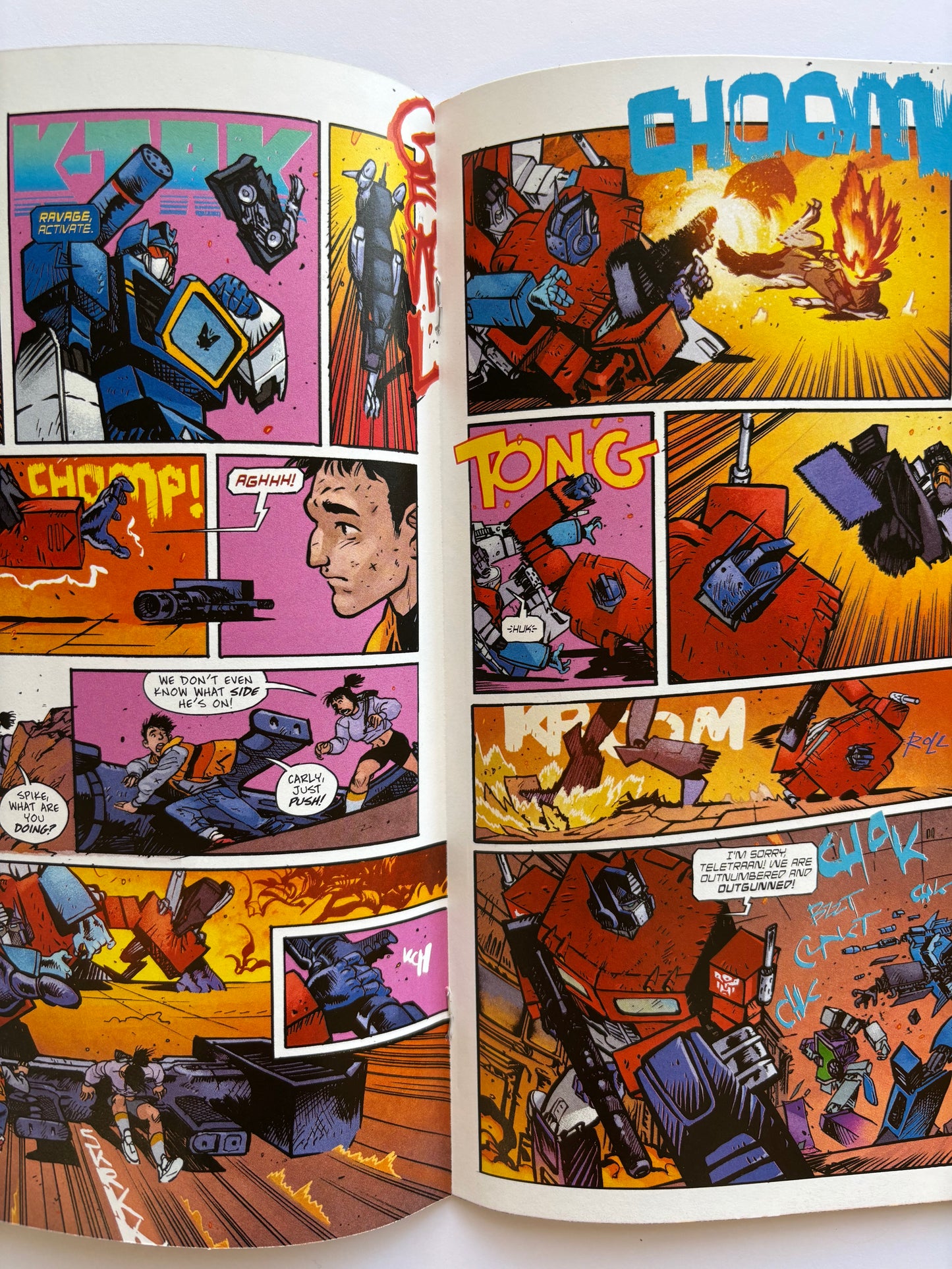 Transformers (2023) #1 Clayton Crain 7th Print Oil Painting Variant