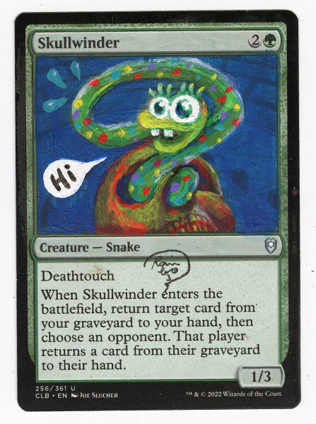 Secret Rare Trading Card Group Show Original Art